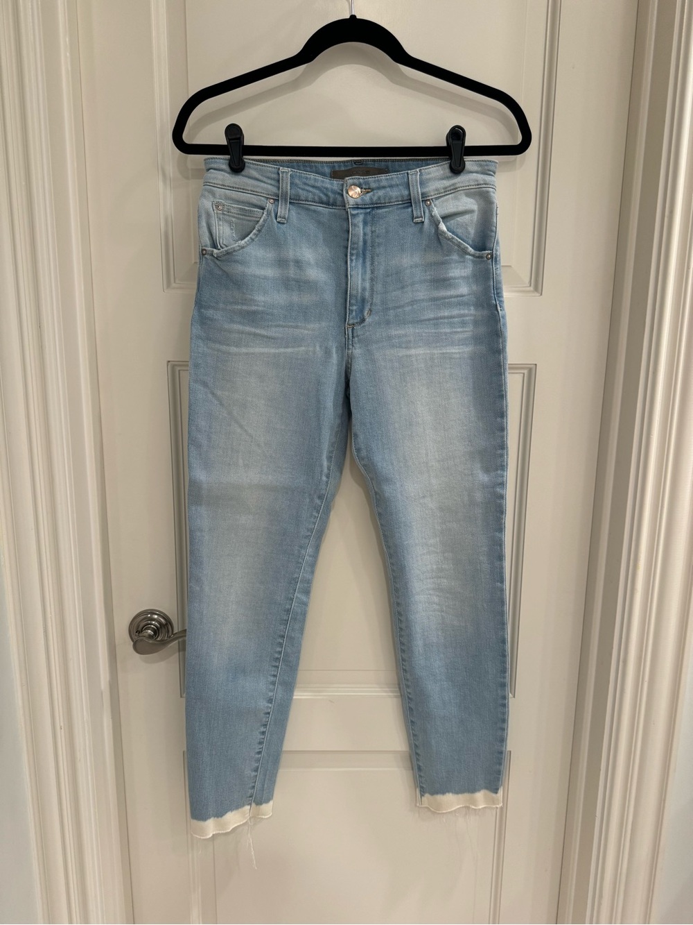 Joe's Jeans Light Blue Cropped Ankle Jeans